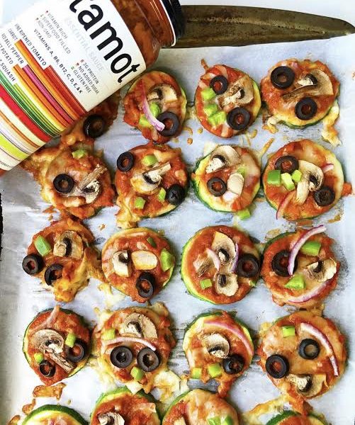 Zucchini Pizza Bites