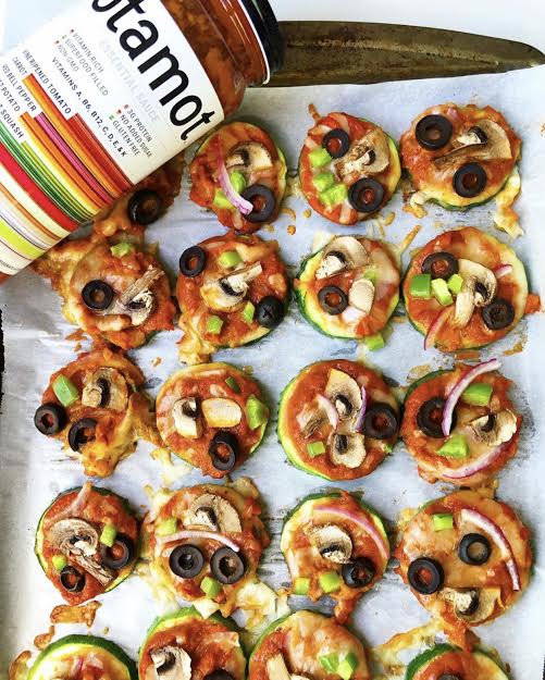 Zucchini Pizza Bites