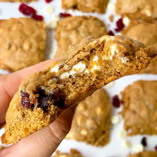 White Chocolate Cranberry Cookies