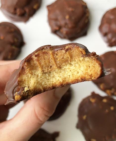 Healthier Tagalong Cookies