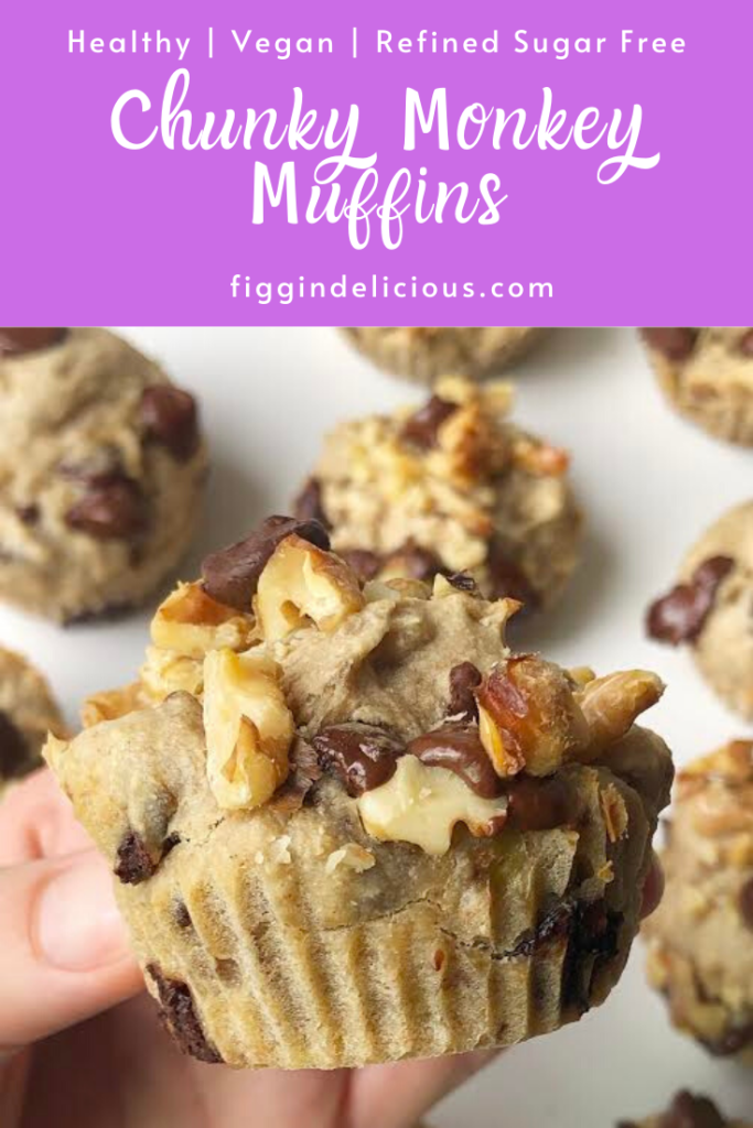 Chunky Monkey Muffin Tops - Kalejunkie