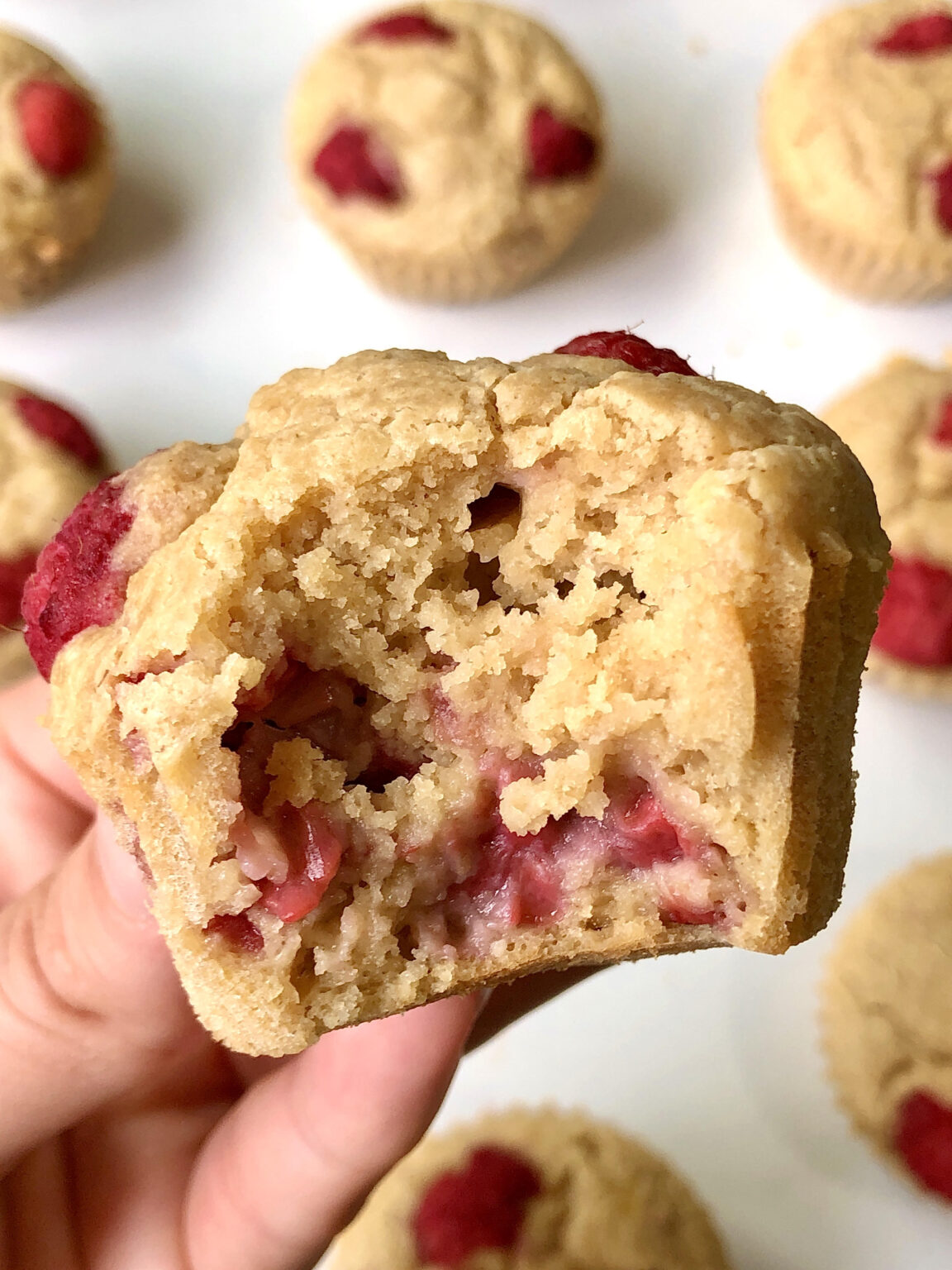 Raspberry Yogurt Muffins - Figgin Delicious - Breakfast