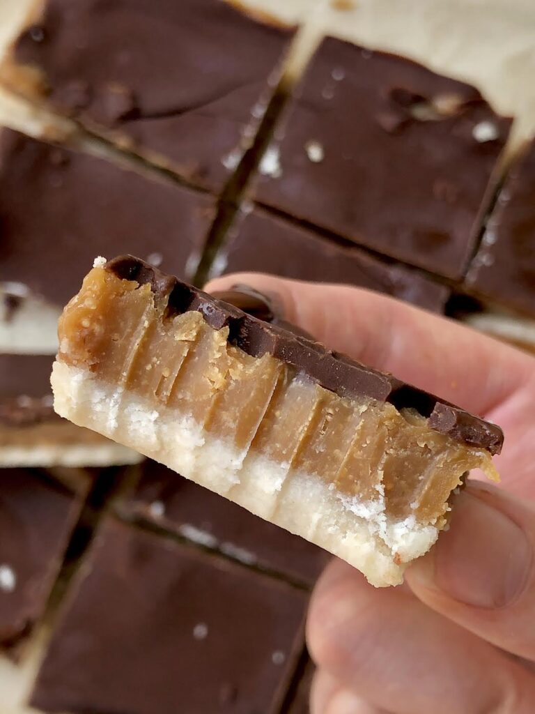 no-bake-twix-bars-bite