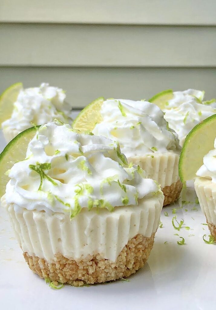 vegan-mini-lime-cheesecakes