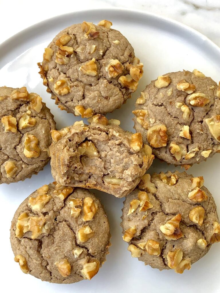 Banana Nut Blender Muffins 