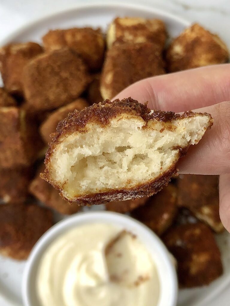 Auntie Anne's Copycat Cinnamon Sugar Pretzel Bites (Nuggets) with