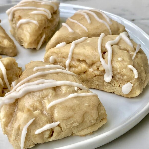 Mini Maple Vanilla Scones
