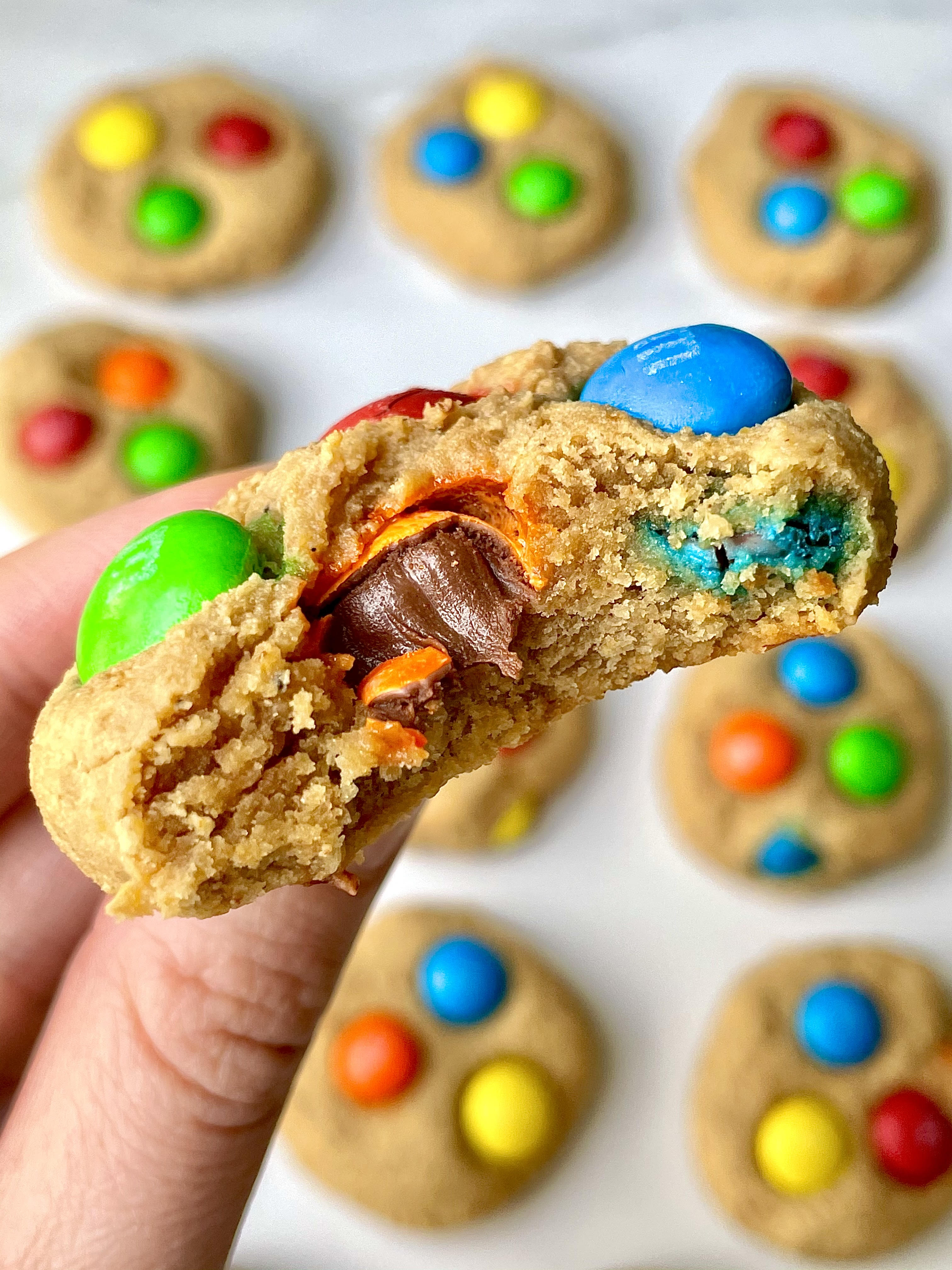 Monster Protein Cookies